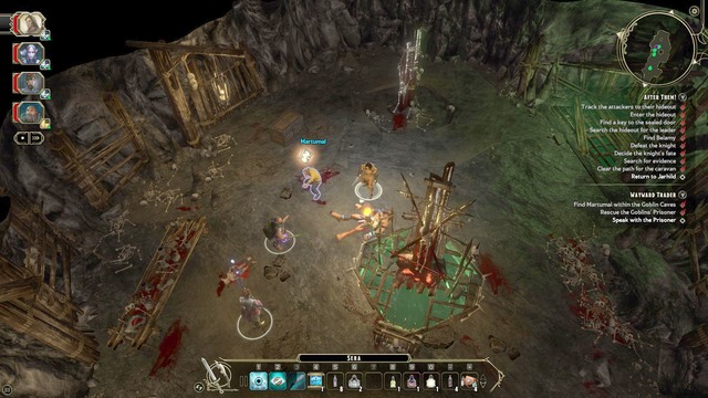 While in the camp, walk towards Tollin and talk to him - Side quests | The High Road Walkthrough - The High Road - Sword Coast Legends Game Guide