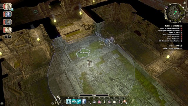 Talk to Relonas apprentice (M3, Apprentice) - Side quests | City Gates Walkthrough - City Gates - Sword Coast Legends Game Guide