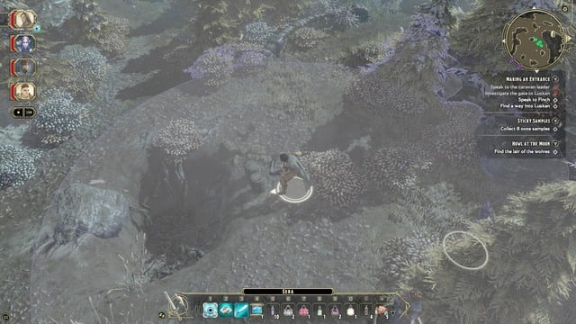 While in the City Gates, find Ranna (M3, Ranna) - Side quests | City Gates Walkthrough - City Gates - Sword Coast Legends Game Guide