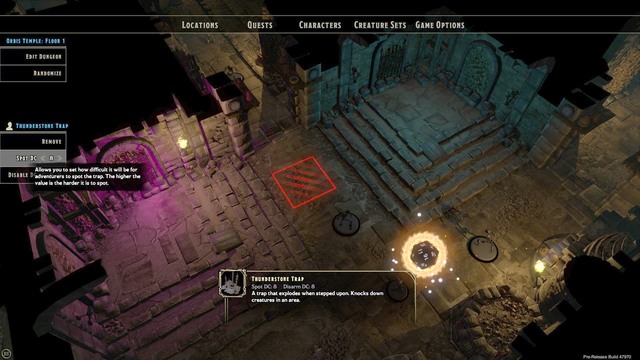 Editing a location - Editing a created location | Dungeon Master - Dungeon Master - Sword Coast Legends Game Guide