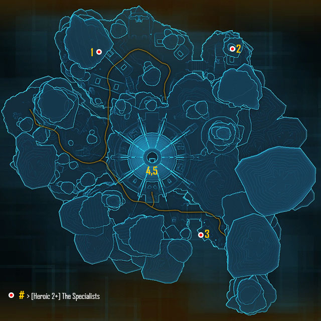 Gravity Hook Four, [HEROIC 2+] The Specialists - Abandoned Mining Mesa - Empire Missions - Star Wars: TOR - Rise of the Hutt Cartel - Game Guide and Walkthrough