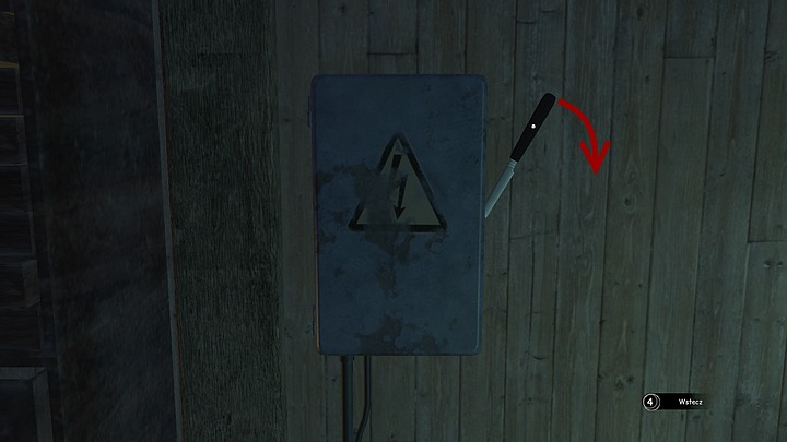 Take your knife and slide the blade into the crevice on the right (upper active point) and use it to pry open the box cover (move the mouse down) - Return to the hospital | Chapter three | Walkthrough - Chapter three - Syberia 3 Game Guide