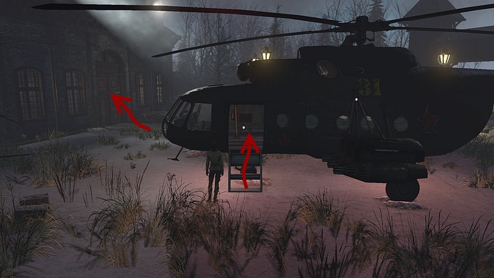 Circle around the chopper and get inside the machine - Find and free Kurk | Chapter three | Walkthrough - Chapter three - Syberia 3 Game Guide