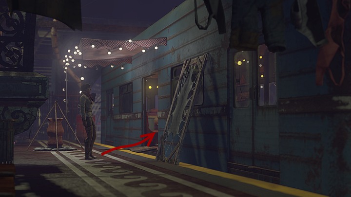 Keep walking until you reach the passage shown above - Find the activation key | Chapter five | Walkthrough - Chapter five - Syberia 3 Game Guide