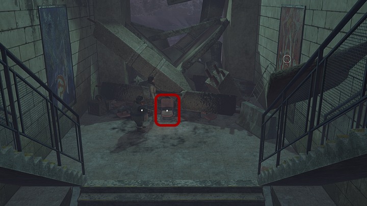 Youll find yourself on a landing above the wide stairs - Find three Yukol lenses - Chapter seven - Syberia 3 Game Guide