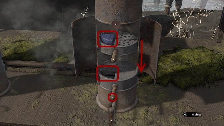 It doesnt matter where you place the chunks themselves inside the pipes - Give the ghosts a signal (smoke) - Chapter eight - Syberia 3 Game Guide