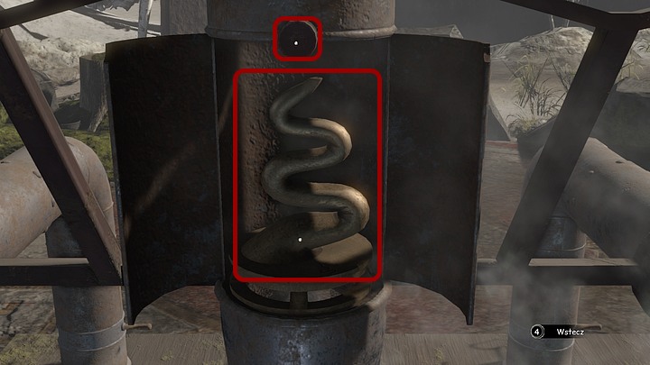 Now change the perspective so that youre able to see the back of the furnace - Give the ghosts a signal (smoke) - Chapter eight - Syberia 3 Game Guide