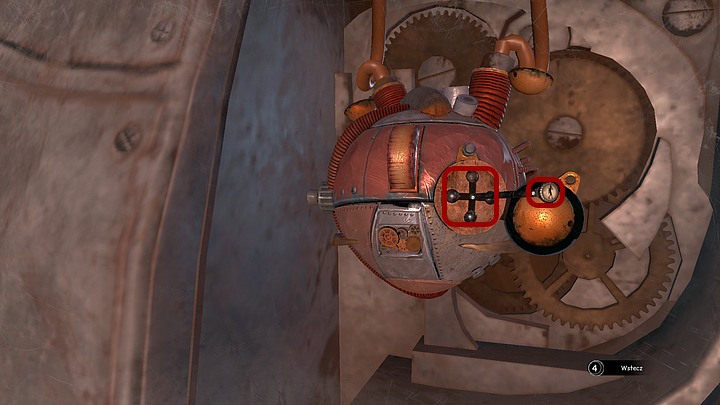 Exit the amusement park and approach the automaton sitting on the bench right from the stairs - Find clothes for Oscar | Chapter five | Walkthrough - Chapter five - Syberia 3 Game Guide