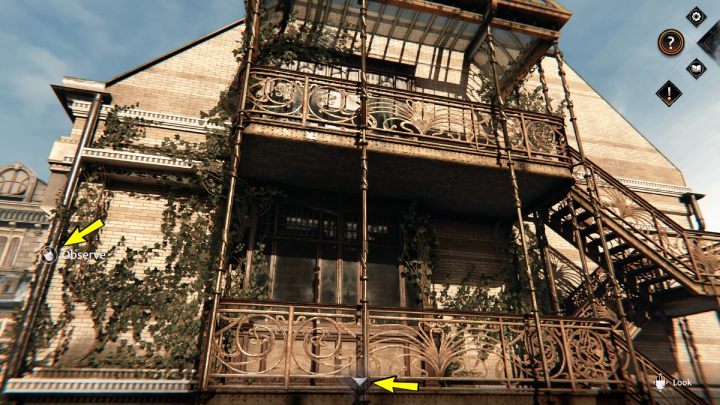 Move the camera up and down using the arrows on the screen - Siberia The World Before: Vaghen - Bridge of Mists, autumn 2005 part 1 - walkthrough - Walkthrough - Syberia The World Before Guide