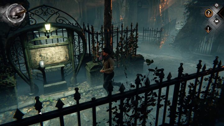 Return to the cemetery's main gate - Syberia The World Before: Baden Island, cemetery part 2 - walkthrough - Walkthrough - Syberia The World Before Guide