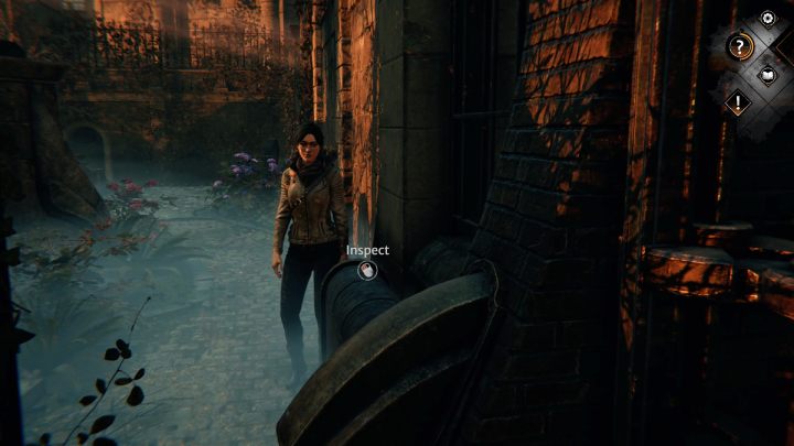 Go to section B - Syberia The World Before: Baden Island, cemetery part 2 - walkthrough - Walkthrough - Syberia The World Before Guide