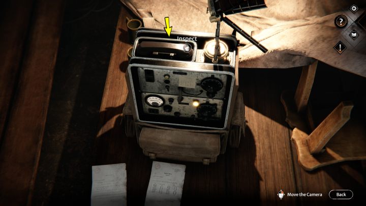Examine the lower part of the radio responsible for transmitting messages and set the frequency to 8 - Syberia The World Before: Vaghen - Silberspiegel refuge, 1944 - walkthrough - Walkthrough - Syberia The World Before Guide