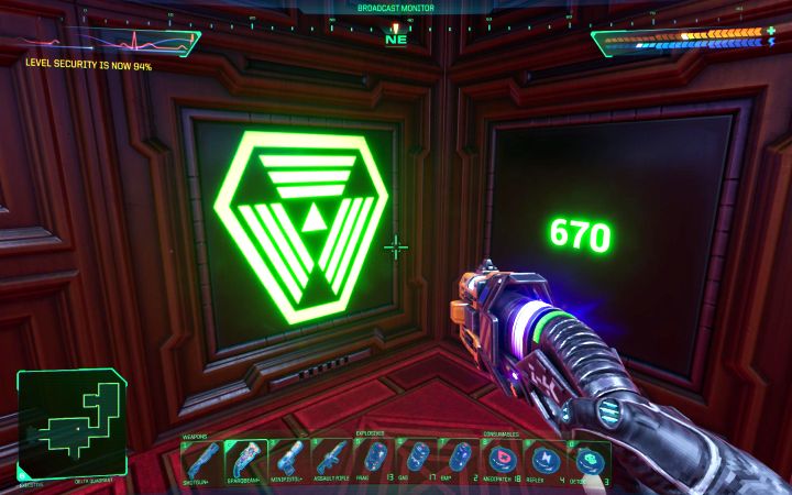 The closed doors are in the casino in the Beta section, in the southeast corner of the map - System Shock Remake: Code list - Secrets and Collectibles - System Shock Remake Guide