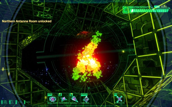 There are four blockades to destroy in Cyberspace, which you must shoot and blow up - System Shock Remake: Destroying four antennas in Systems Engineering - puzzle description - Puzzles - System Shock Remake Guide