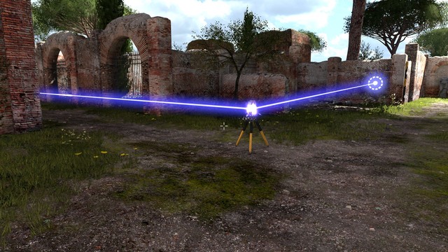 Connect the two devices to open the door. - A4 | World A - World A - The Talos Principle Game Guide