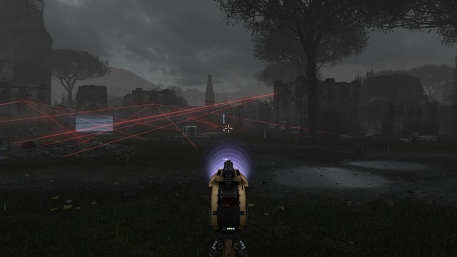 Release the metal ball so that it will destroy the turret. - A5 | World A - World A - The Talos Principle Game Guide