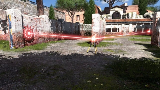 Open the door with a connector to keep the jammer. - A6 | World A - World A - The Talos Principle Game Guide