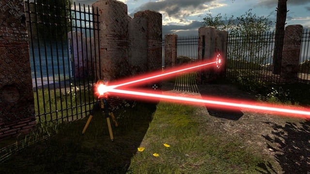 Guide the beam to the penultimate door. - A7 | World A - World A - The Talos Principle Game Guide