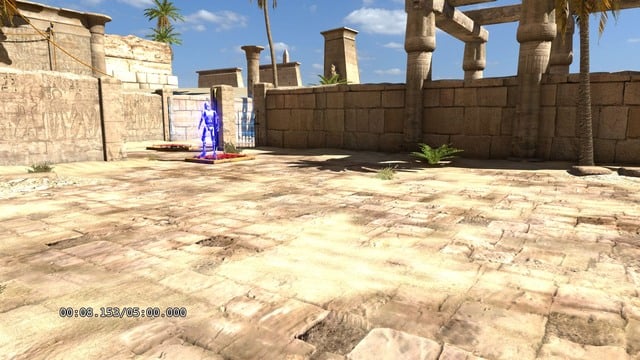 Actions recorded are being played after a moment. - B4 | World B - World B - The Talos Principle Game Guide