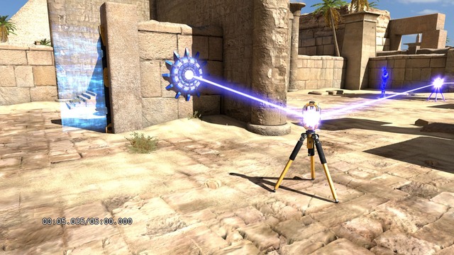 The real and recorder connector can be connected with each other. - B4 | World B - World B - The Talos Principle Game Guide