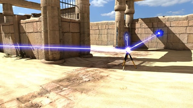 Get all needed items behind the door. - B4 | World B - World B - The Talos Principle Game Guide