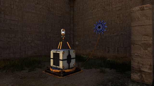 Connector must be placed on the hexahedron. - B5 | World B - World B - The Talos Principle Game Guide