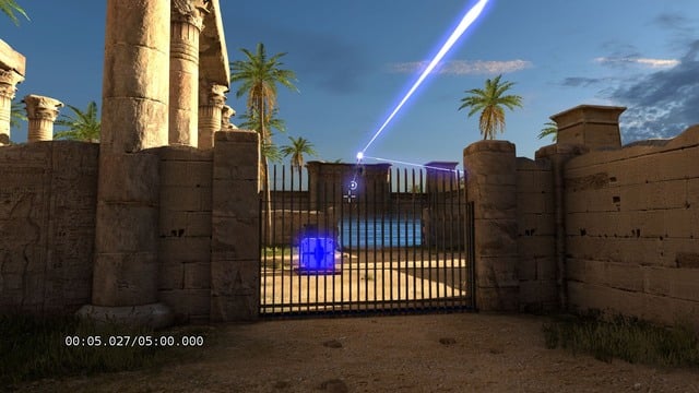 The door near the sigil can be unlocked only from the above. - B5 | World B - World B - The Talos Principle Game Guide