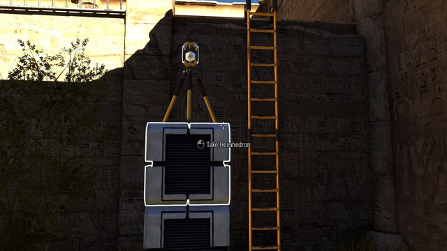 Take the connector from above. - B5 | World B - World B - The Talos Principle Game Guide