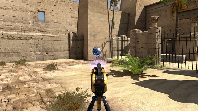 The stopped ball wont be a trouble anymore. - B6 | World B - World B - The Talos Principle Game Guide