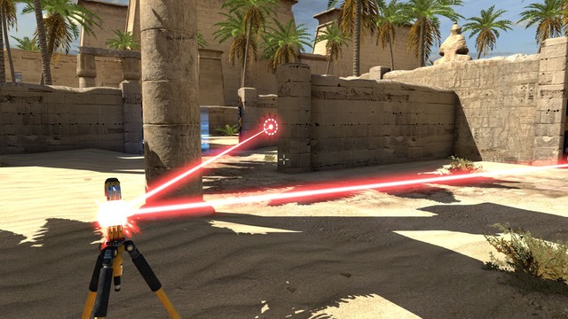 Four connectors will be needed. - B6 | World B - World B - The Talos Principle Game Guide