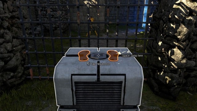 With the help of hexahedron you will get the jammer. - C1 | World C - World C - The Talos Principle Game Guide