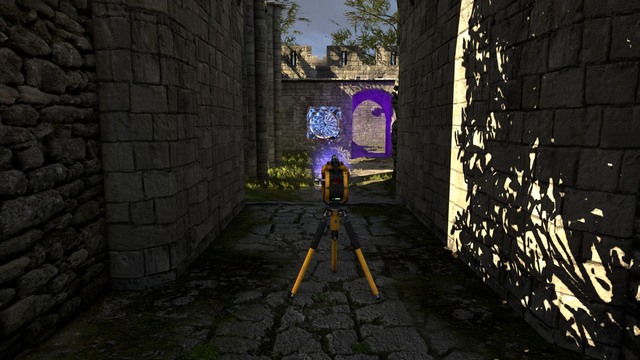 Stopped fan. - C1 | World C - World C - The Talos Principle Game Guide