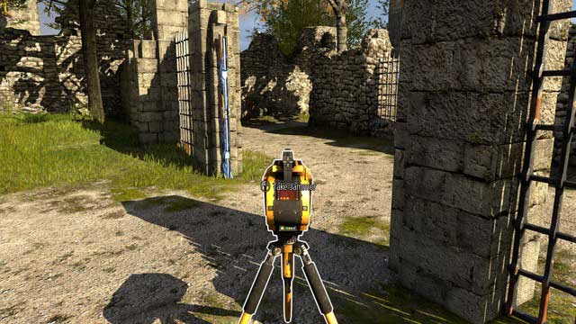 This is where the actual labyrinth begins. - C1 | World C - World C - The Talos Principle Game Guide