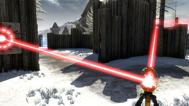 Utilize the connector that can be found in the air. - C3 | World C - World C - The Talos Principle Game Guide