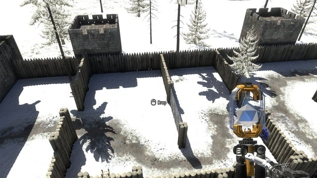 Fly with the connector to the other side. - C7 | World C - World C - The Talos Principle Game Guide