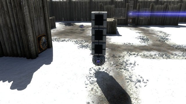 Three hexahedrons on a ball. - C7 | World C - World C - The Talos Principle Game Guide