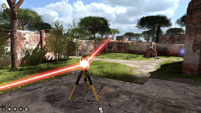 Find an anchor point on the tree. - World A - stars | Messengers and Stars - Messengers and Stars - The Talos Principle Game Guide