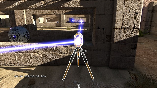 Link the recorded connector with the real one. - World B - bonus levels | Messengers and Stars - Messengers and Stars - The Talos Principle Game Guide