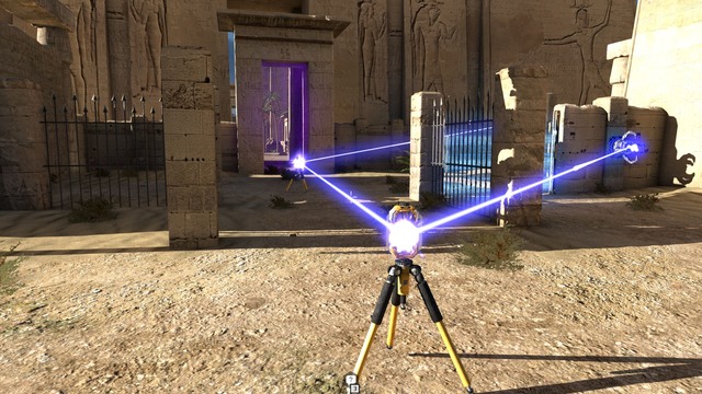 Unlock the red transmitter. - World B - bonus levels | Messengers and Stars - Messengers and Stars - The Talos Principle Game Guide
