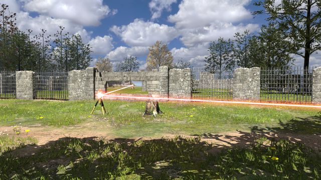 Use the window to direct the beam correctly - Open Field | World 1 - World 1 - The Talos Principle Game Guide