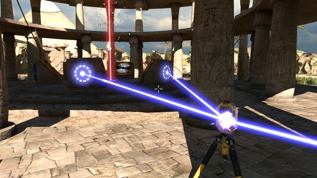 Use the connector on the fans - Haircut | World 2 - World 2 - The Talos Principle Game Guide