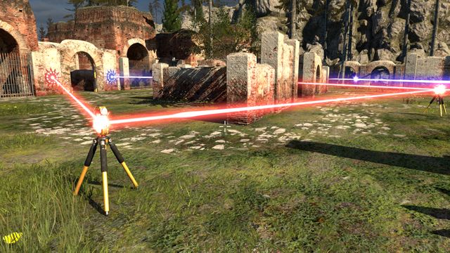 Main gate connectors have to be placed in the opposition to themselves. - Ray Trivia | World 3 - World 3 - The Talos Principle Game Guide