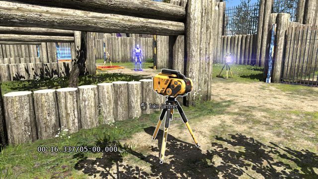 Make it to the end of the corridor to find the jammer - Press and Jam | World 4 - World 4 - The Talos Principle Game Guide