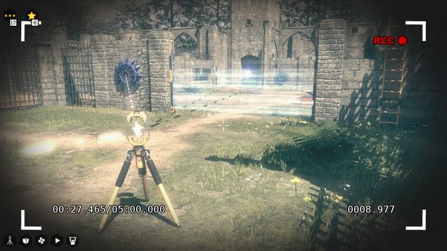 During the recording, set the beam at the opposite side to cross the window and hit the connector that you have just been setting - World 1 | All Stars - All Stars - The Talos Principle Game Guide