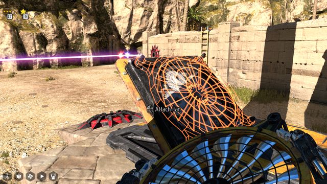 Mount the red fan - World 2 | All Stars - All Stars - The Talos Principle Game Guide