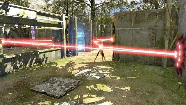 Use the third connector to close the second gate - Small Space Big Solution | Bonus stage - Bonus stage - The Talos Principle Game Guide