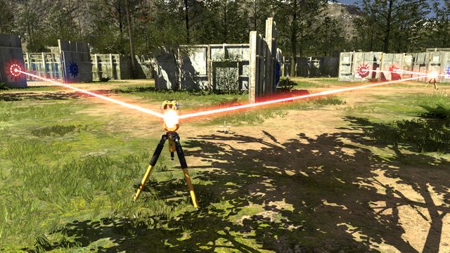 Redirect beams at the opposite ends of the puzzle - Ray Mania | Bonus stage - Bonus stage - The Talos Principle Game Guide