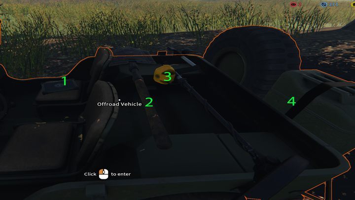 All the necessary tools are in a jeep or quad bike. - Excavating tanks in Tank Mechanic Simulator - Basics - Tank Mechanic Simulator Guide