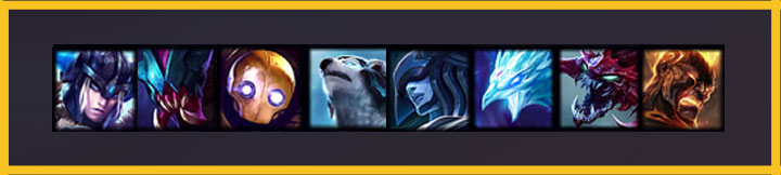 Composition: Volibear, Sejuani, Reksai, Blitzcrank, Lissandra, Anivia, Chogoth i Brand - The best characters - TFT Tier List - Basics - Teamfight Tactics Guide