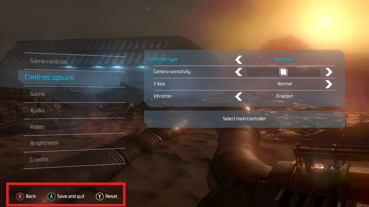The look of the interface will change and it will start showing buttons known from Xbox pad. - Playing with a gamepad - interface - General hints - The Technomancer Game Guide